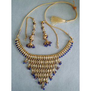 Kundan Necklace and Earring Set